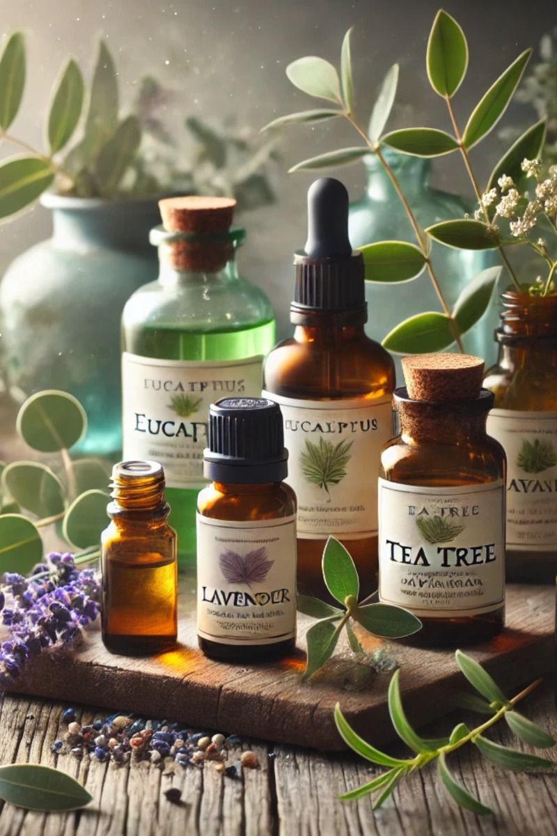 Huile essentielle massage