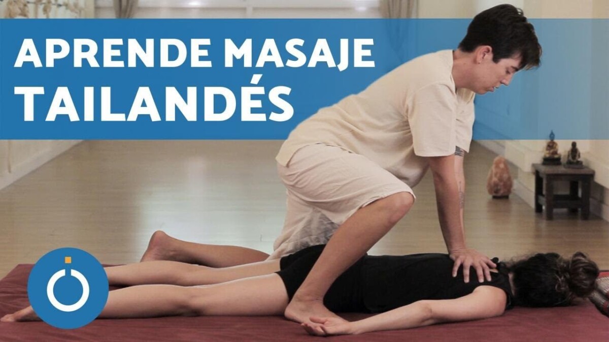 Massage thaïlandais techniques