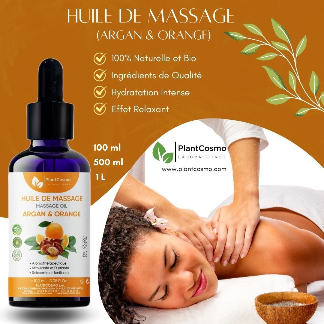 Huiles essentielles pour massage