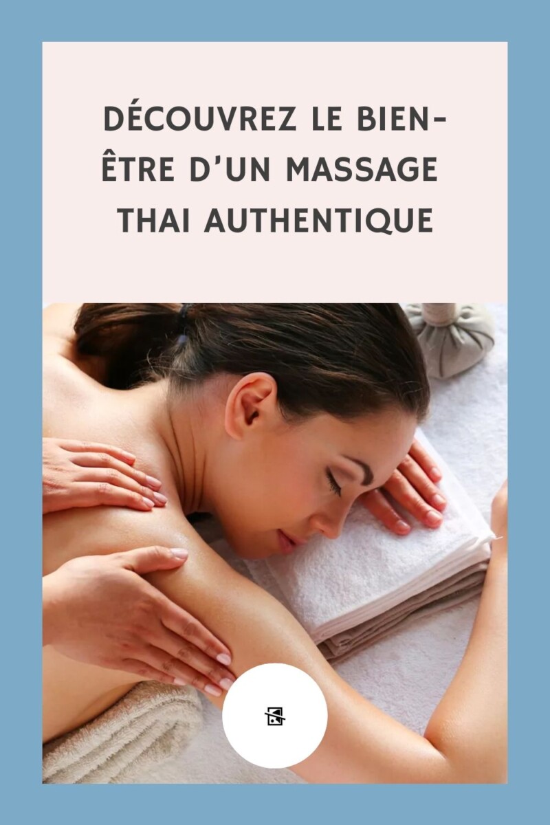 Massage thaïlandais techniques