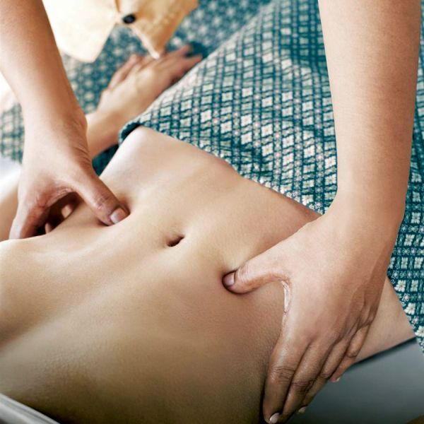Massage abdominal guérison